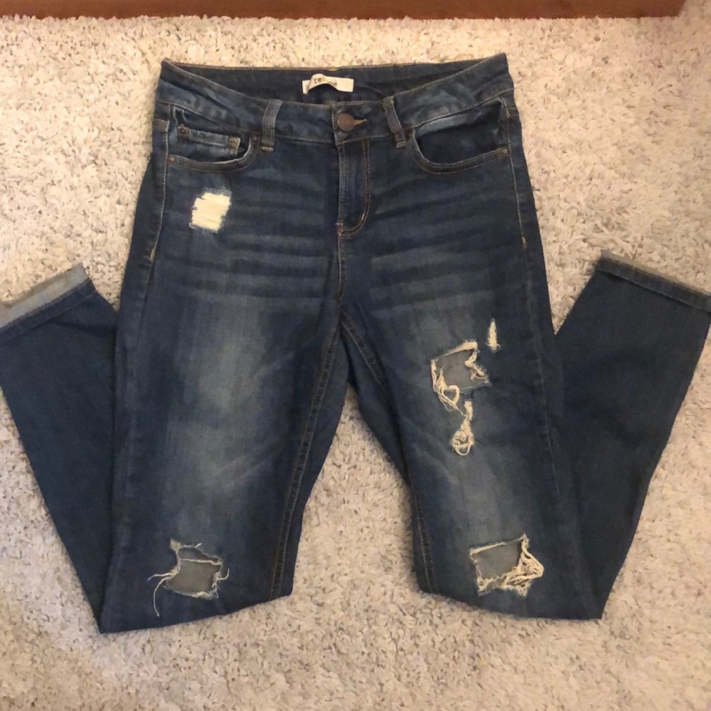 Charlotte Russe ripped jeans